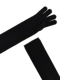 Max Mara Timor Gloves Black