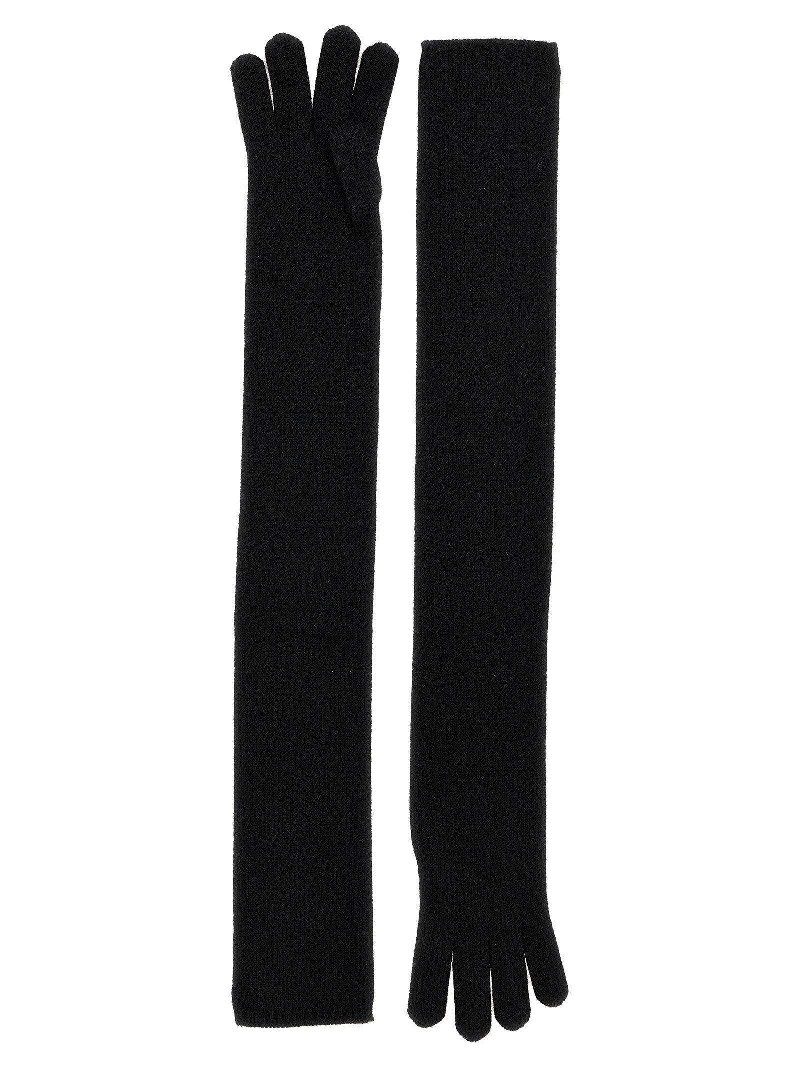 Max Mara Timor Gloves Black