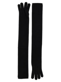 Max Mara Timor Gloves Black