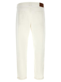 Brunello Cucinelli Tino Jeans White