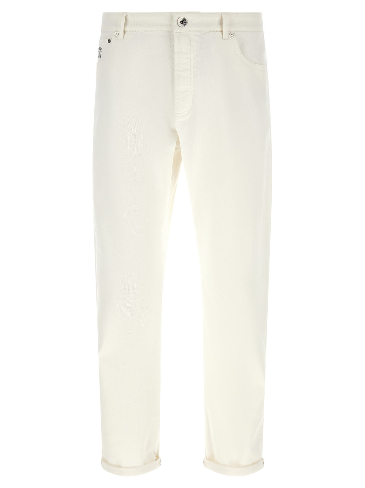 Brunello Cucinelli Tino Jeans White