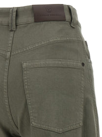 Brunello Cucinelli Tino Jeans Green, view 4