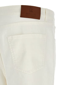 Brunello Cucinelli Tino Jeans White