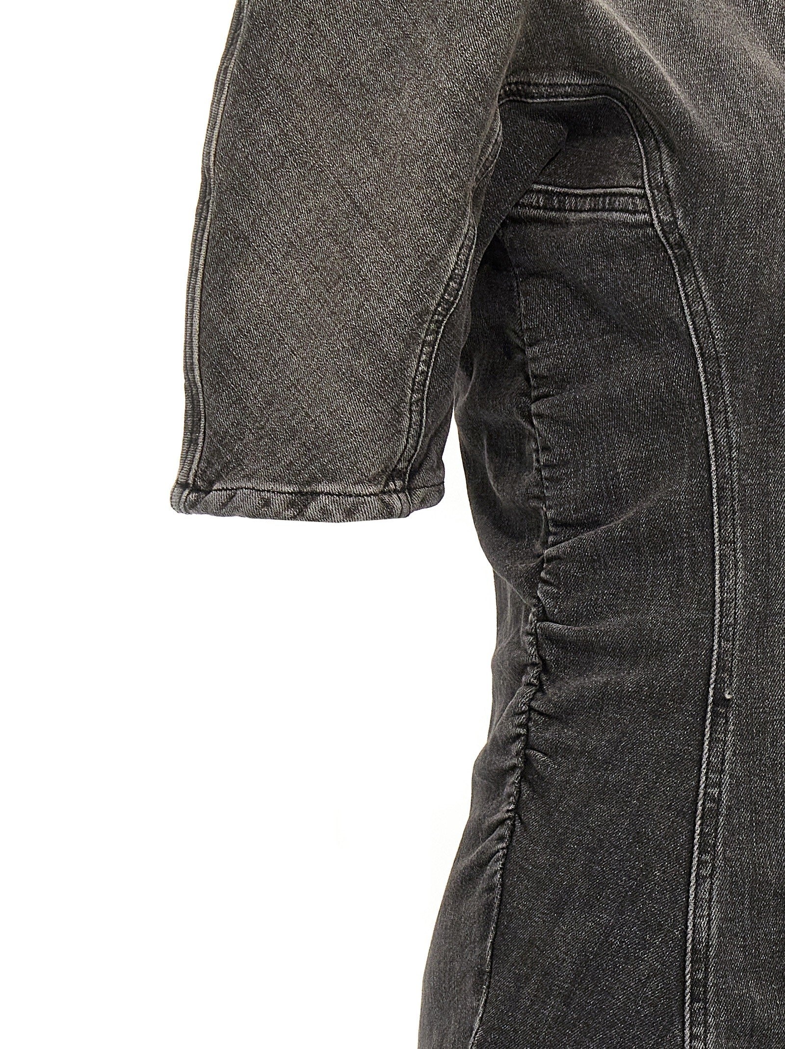 Ganni Tint Edge Dress Black