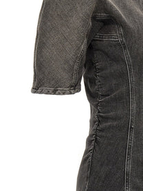 Ganni Tint Edge Dress Black