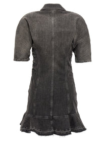 Ganni Tint Edge Dress Black