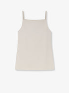 R2W Women's Tinta Square Neck Top White