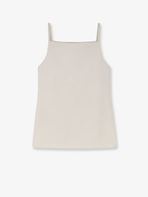 R2W Women's Tinta Square Neck Top White