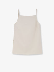 R2W Women's Tinta Square Neck Top White
