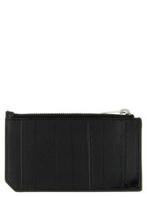 Saint Laurent Tiny Cassandre Card Holder Black