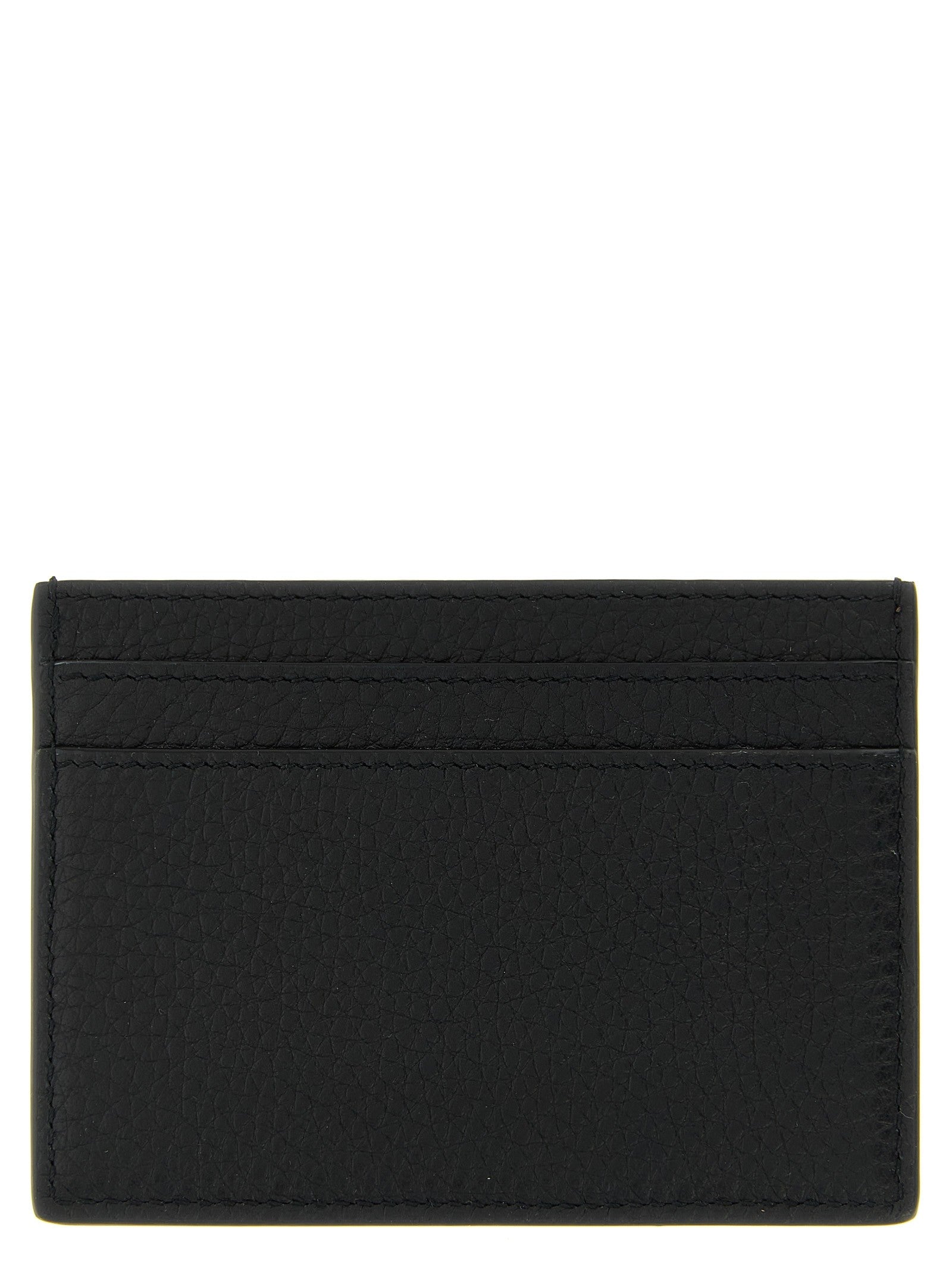 Saint Laurent Tiny Cassandre Card Holder Black