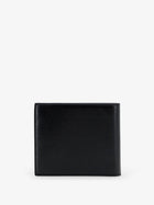 Saint Laurent Men's Tiny Wallet in Hammered Leather Black, view 2