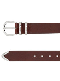 Sunflower Men's Tip End Belt Brown