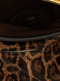 Tod's Tods Magenta Bag Flap Shoulder Bag Brown