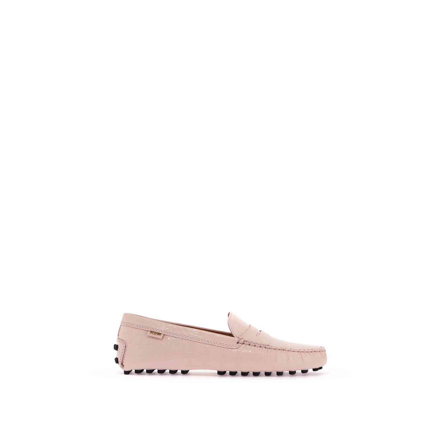 Tod’S - Tod’S crocodile print leather driving moccas - Loafers