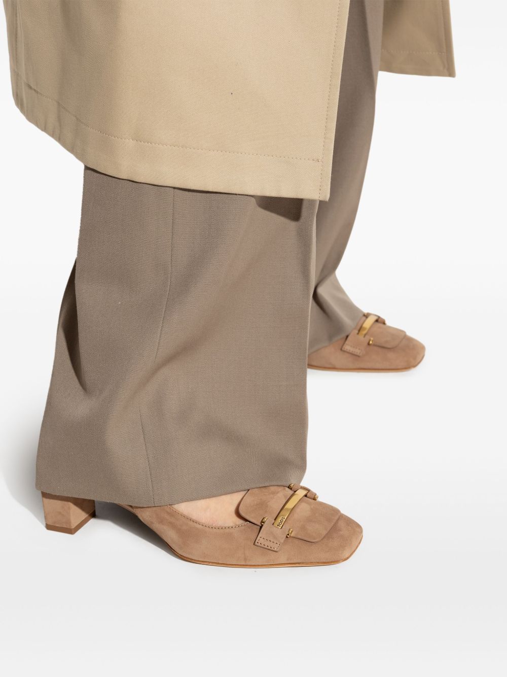 Tod’S - Tod’s Suede Slingback Pumps - Women’s Shoes
