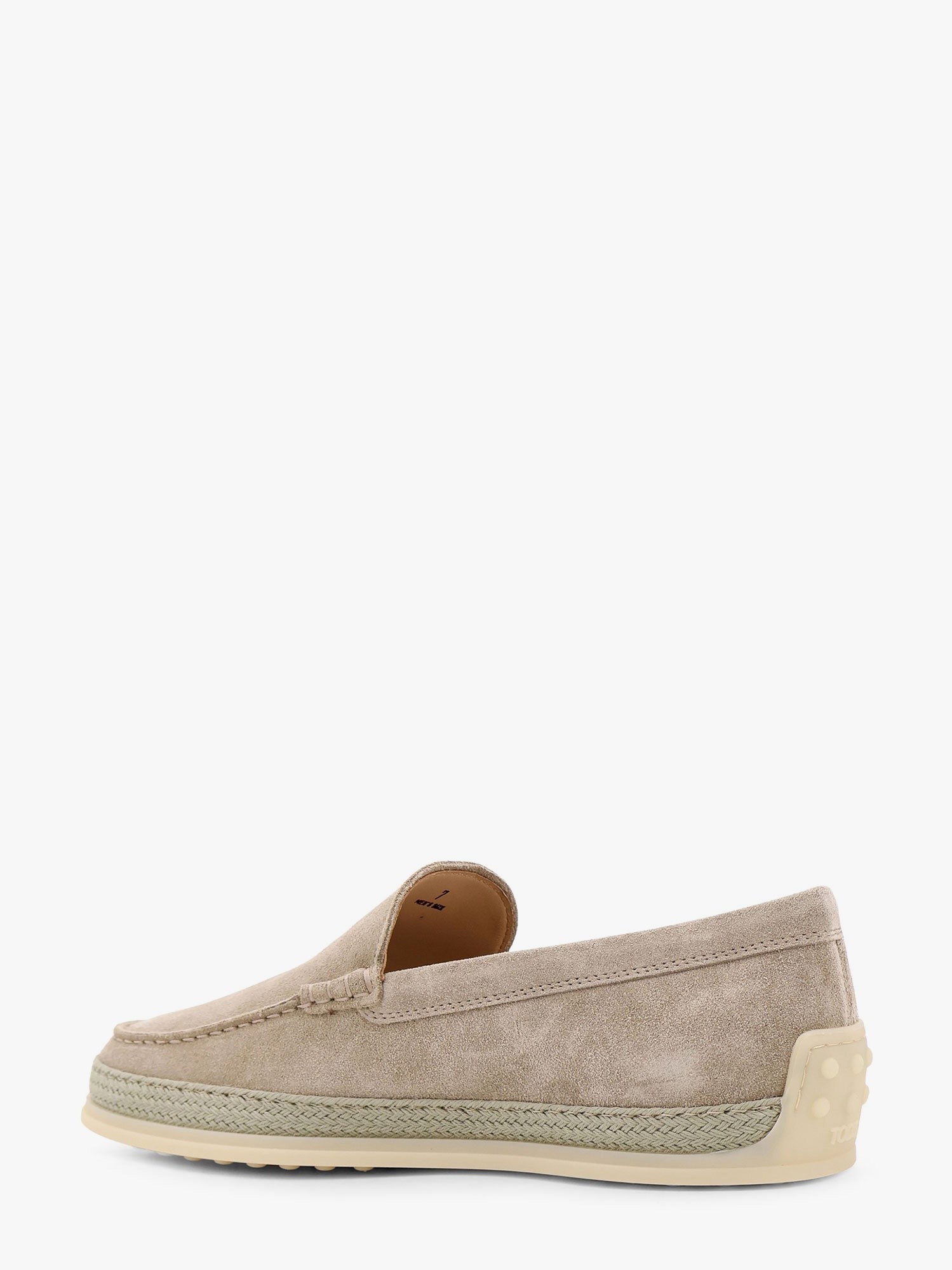 TOD’S - Tod’s Suede Loafer With Engraved Logo - Men’s Shoes
