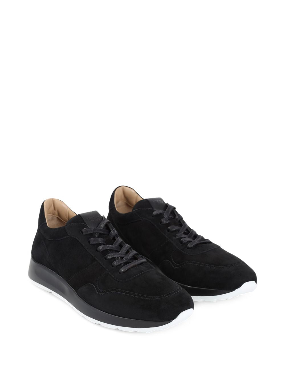 Tod’S - Tod’s Red Dot Sneakers in Pashmy Suede - Men’s Shoes