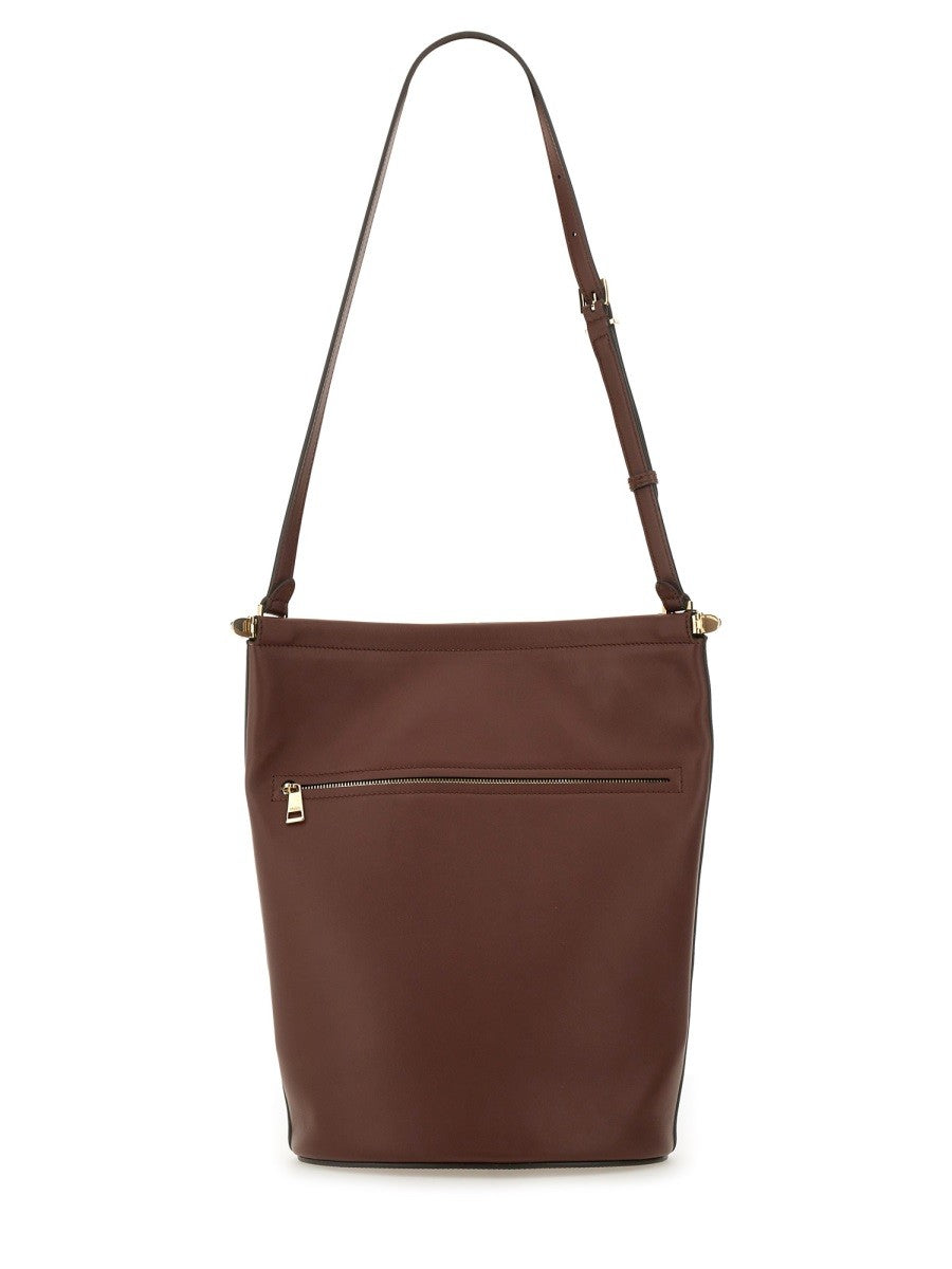 TOD’S - Tod’s Small Leather Bucket Bag - Woman-&gt;Bags-&gt;Shoulder bags
