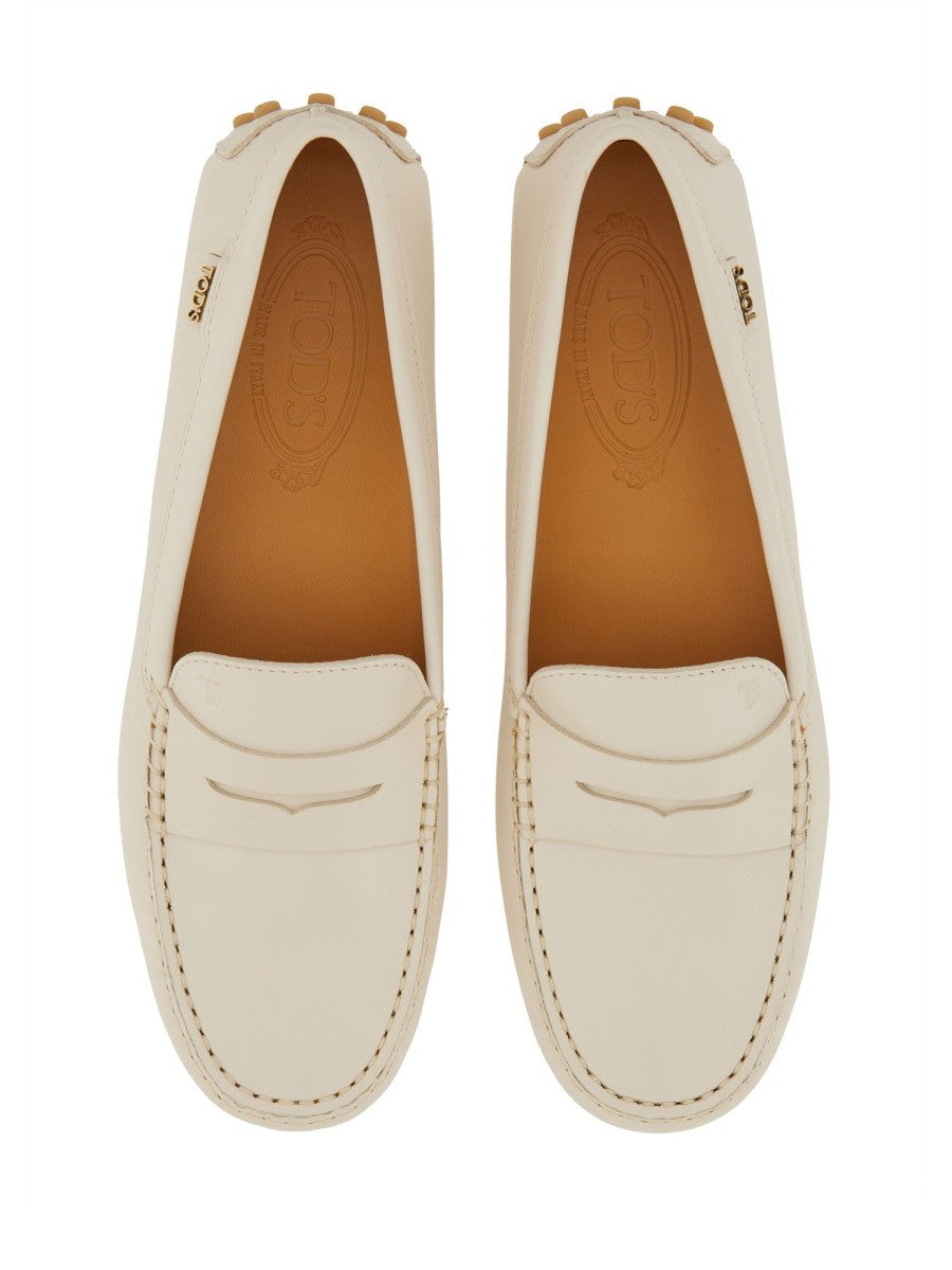 TOD’S - Tod’s Leather Loafer - Woman-&gt;FOOTWEAR-&gt;LOAFERS