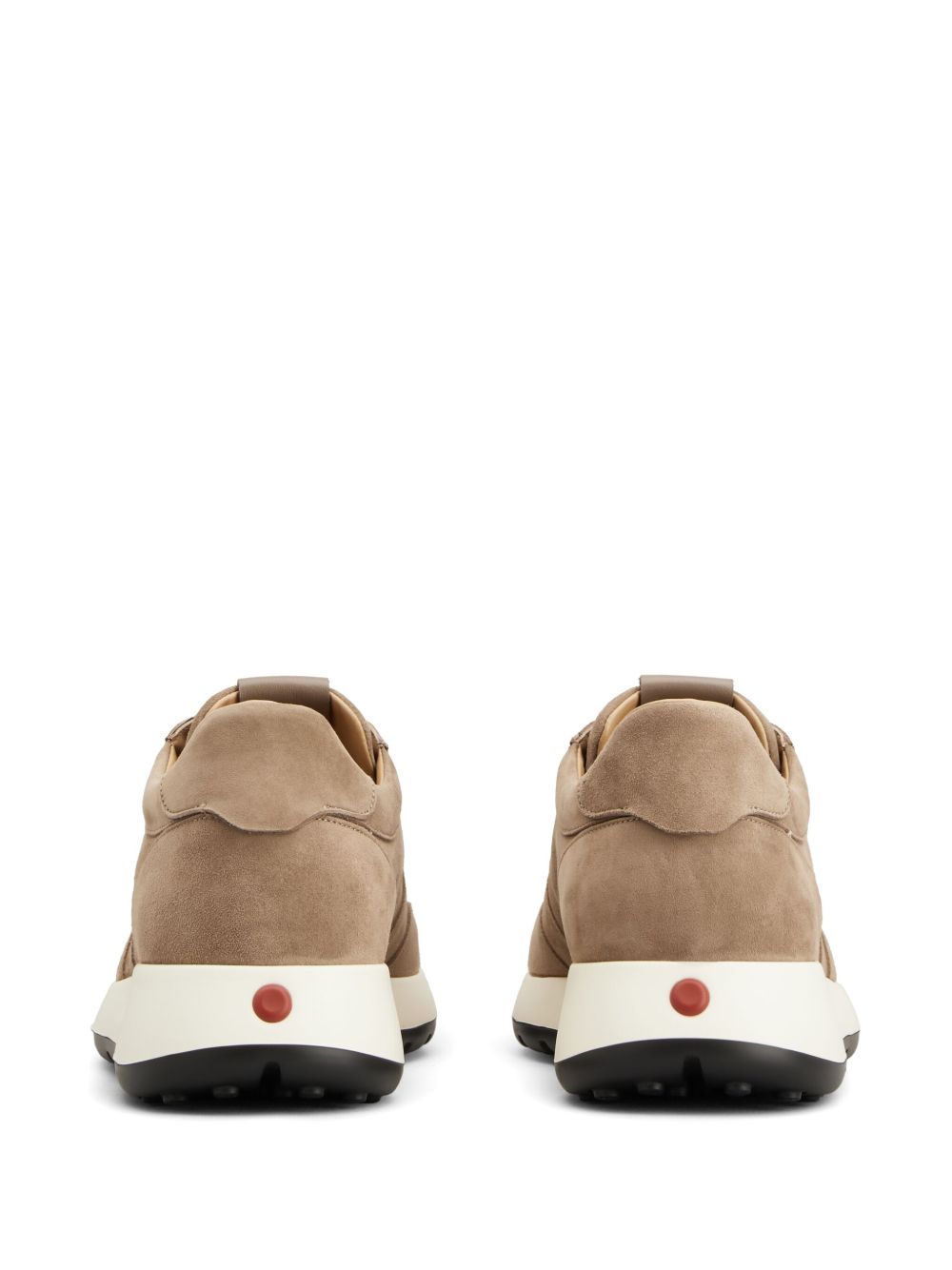 Tod’S - Tod’s Red Dot Pashmy Suede Sneakers - Men’s Shoes