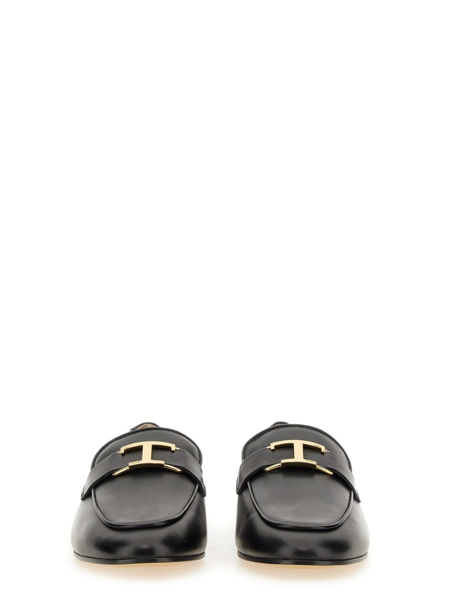 TOD’S - Tod’s Moccasin T Timeless - Woman-&gt;FOOTWEAR-&gt;LOAFERS