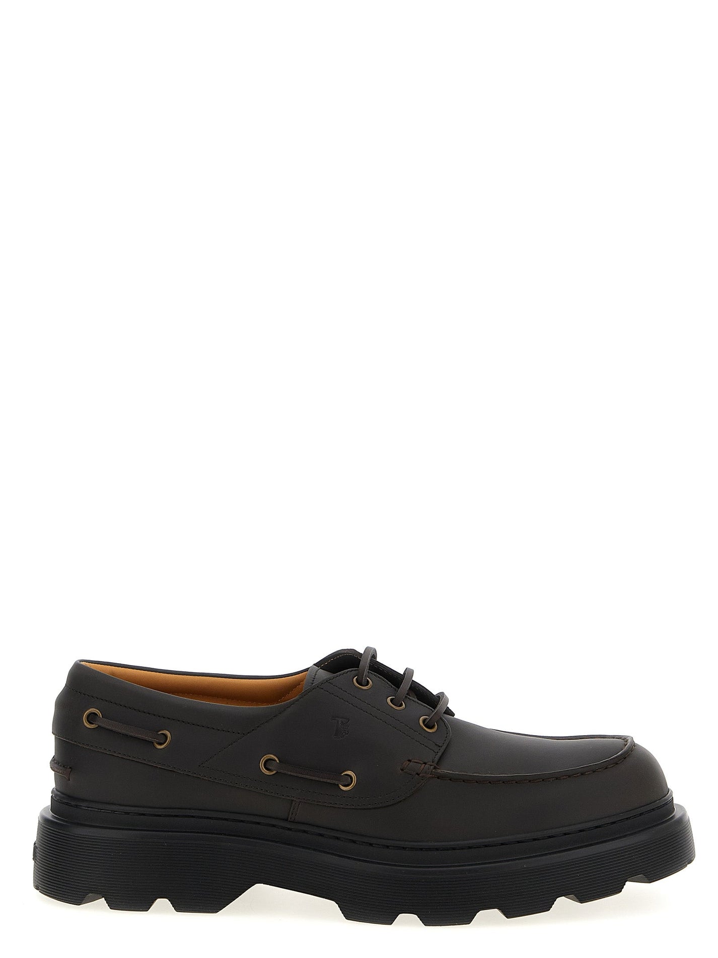 TOD’S - TOD’S - Leather Boat Shoe - Men’s Shoes