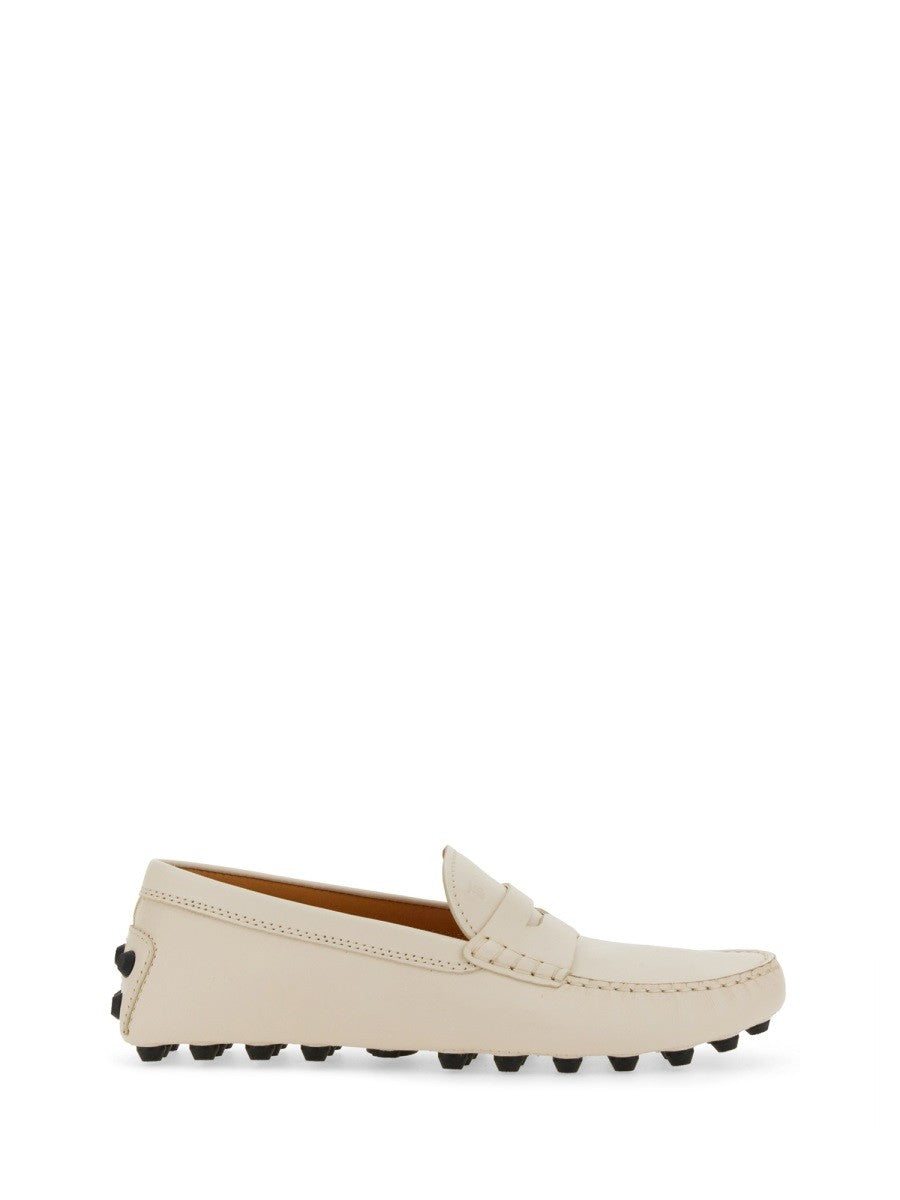 TOD’S - Tod’s Rubberized Moccasin - Woman-&gt;FOOTWEAR-&gt;LOAFERS
