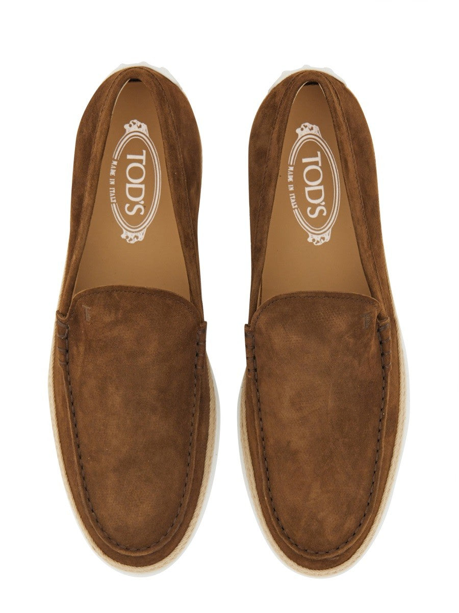 TOD’S - Tod’s Leather Slip On Loafer - Men’s Shoes
