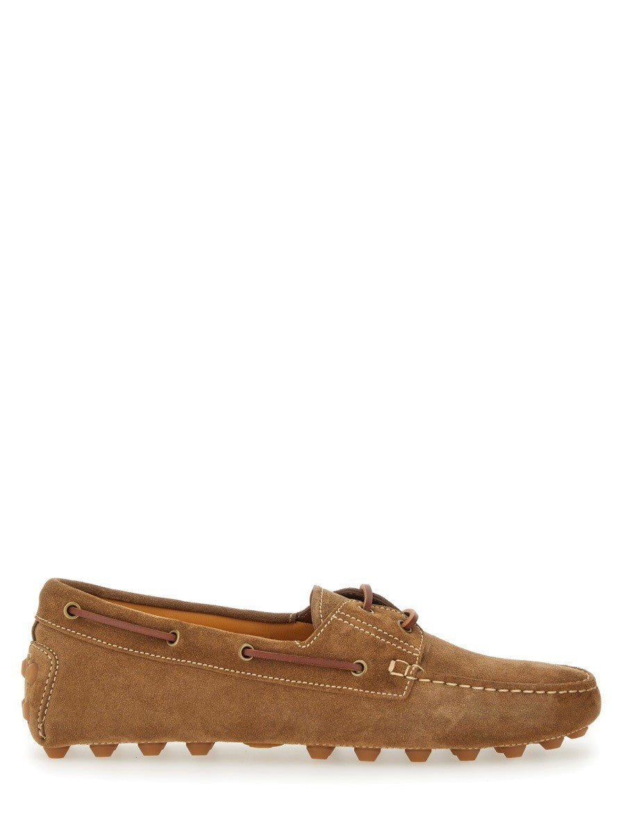 TOD’S - Tod’s Leather Loafer - Man-&gt;FOOTWEAR-&gt;LOAFERS