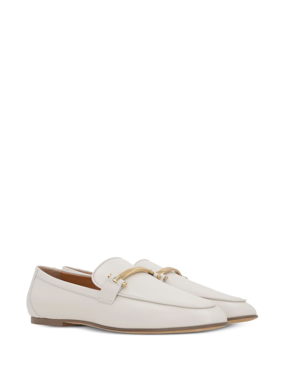 Tod’S - Tod’s Flat shoes White - Moccasins