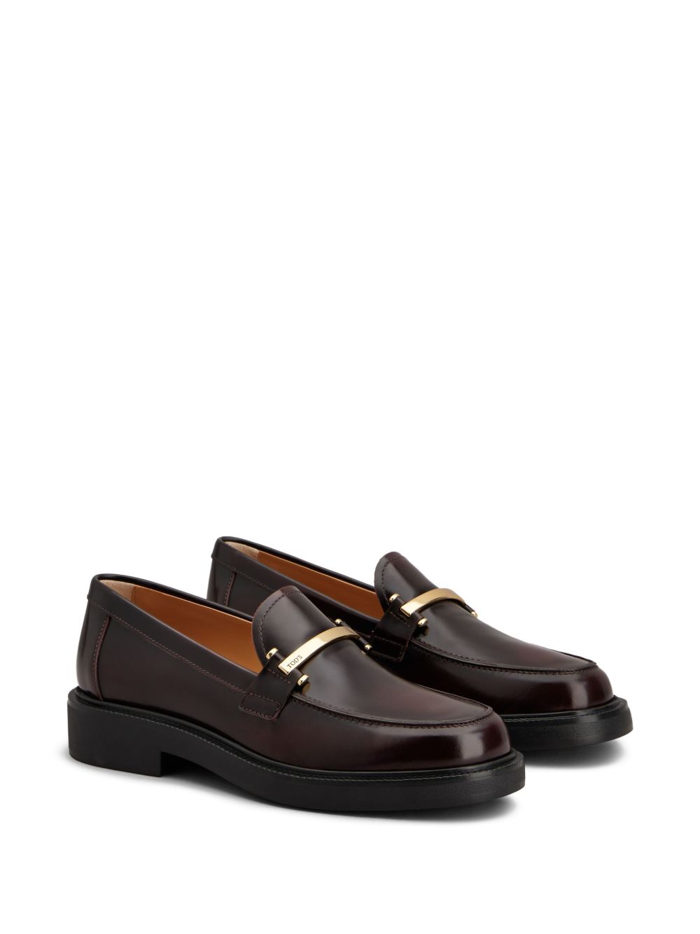 Tod’S - Tod’s Flat shoes Bordeaux - Moccasins