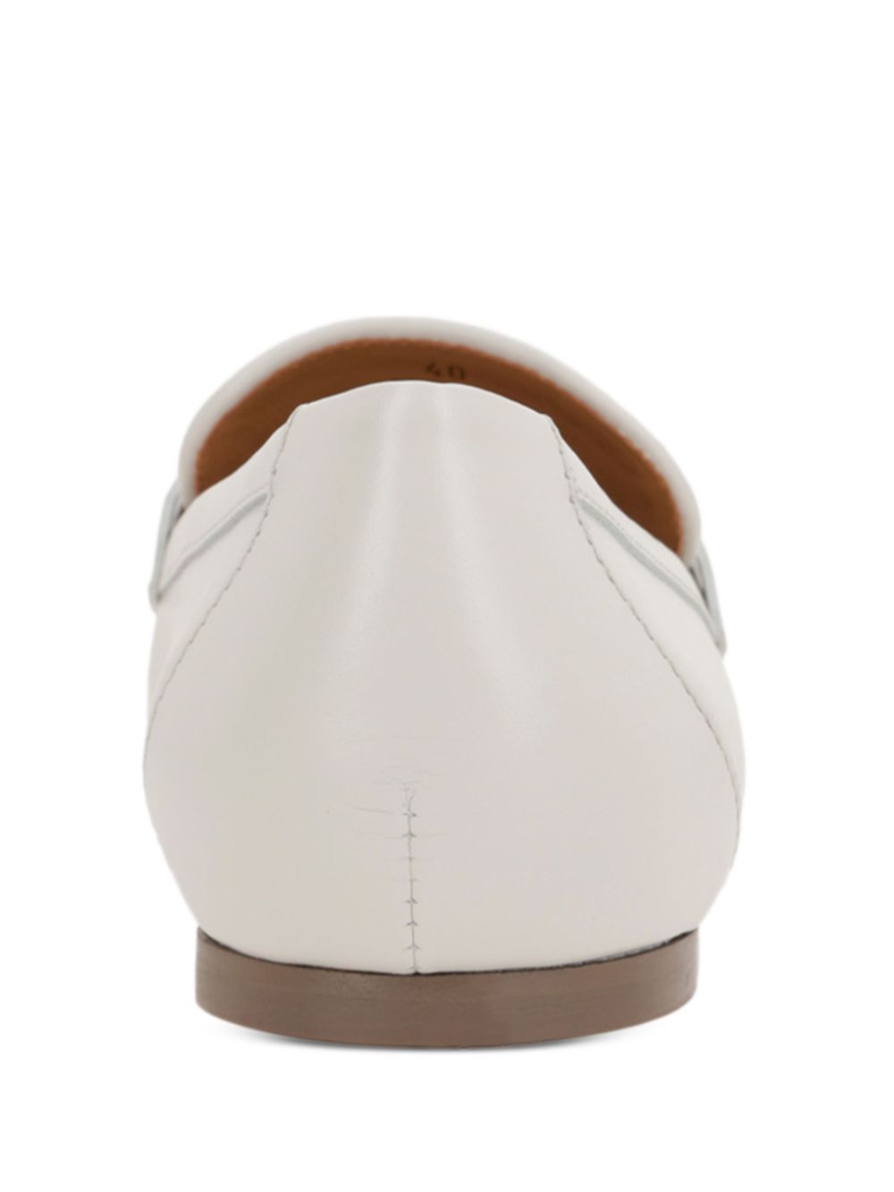 Tod’S - Tod’s Flat shoes White - Moccasins