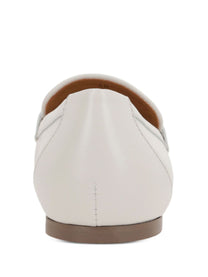 Tod’S - Tod’s Flat shoes White - Moccasins