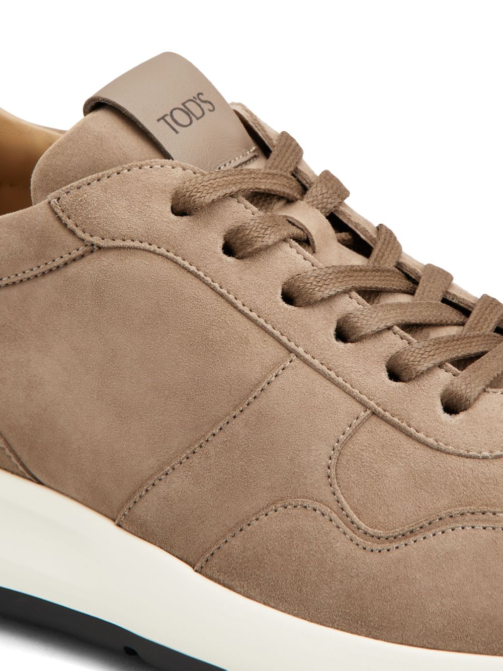 Tod’S - Tod’s Red Dot Pashmy Suede Sneakers - Men’s Shoes
