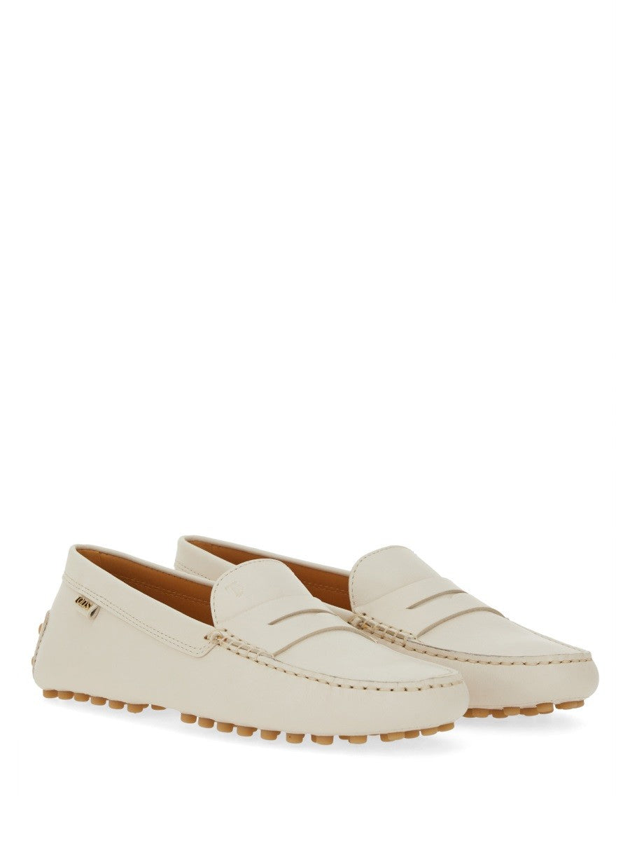 TOD’S - Tod’s Leather Loafer - Woman-&gt;FOOTWEAR-&gt;LOAFERS