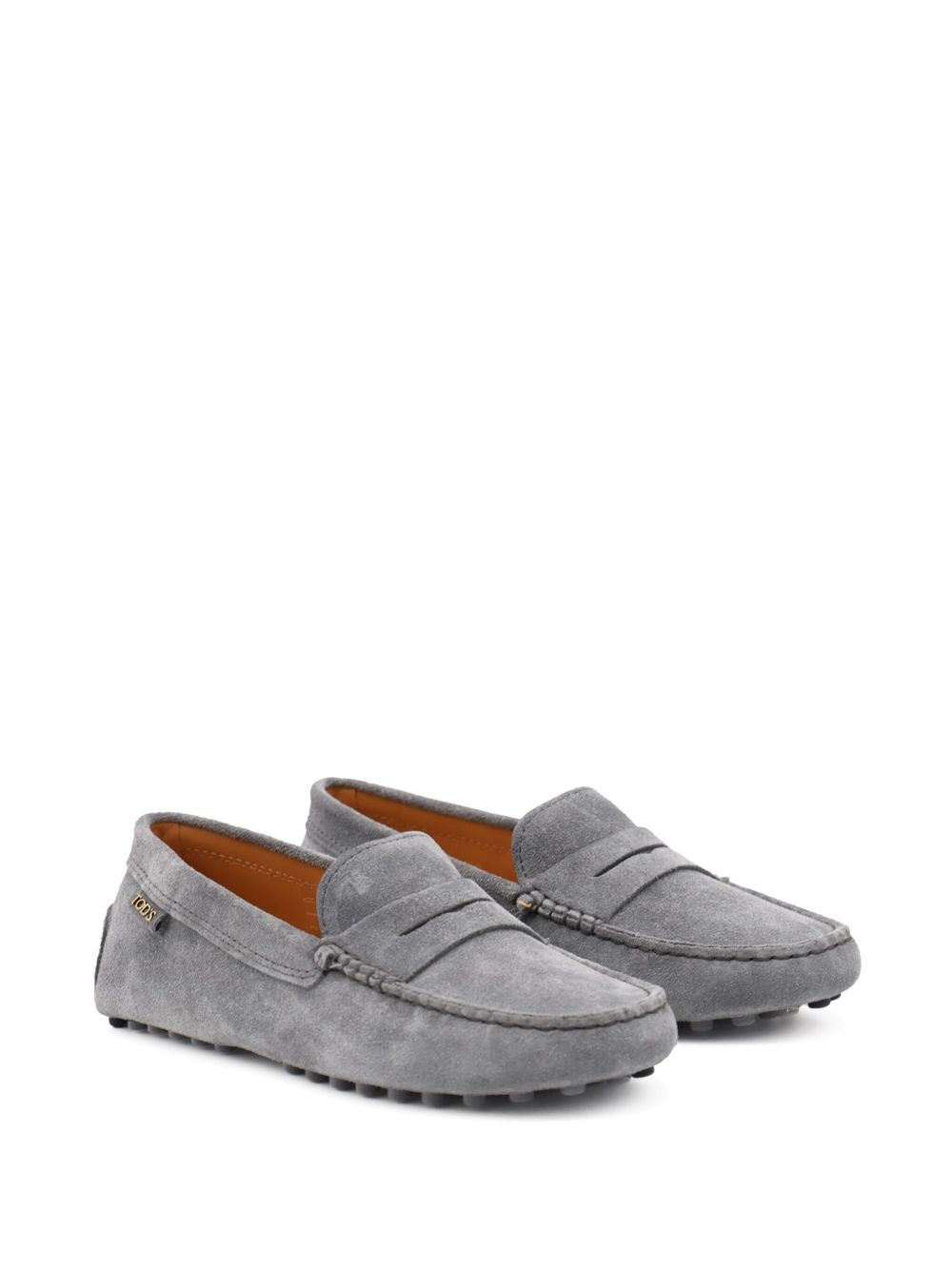 Tod’S - Tod’s Flat shoes Grey - Moccasins