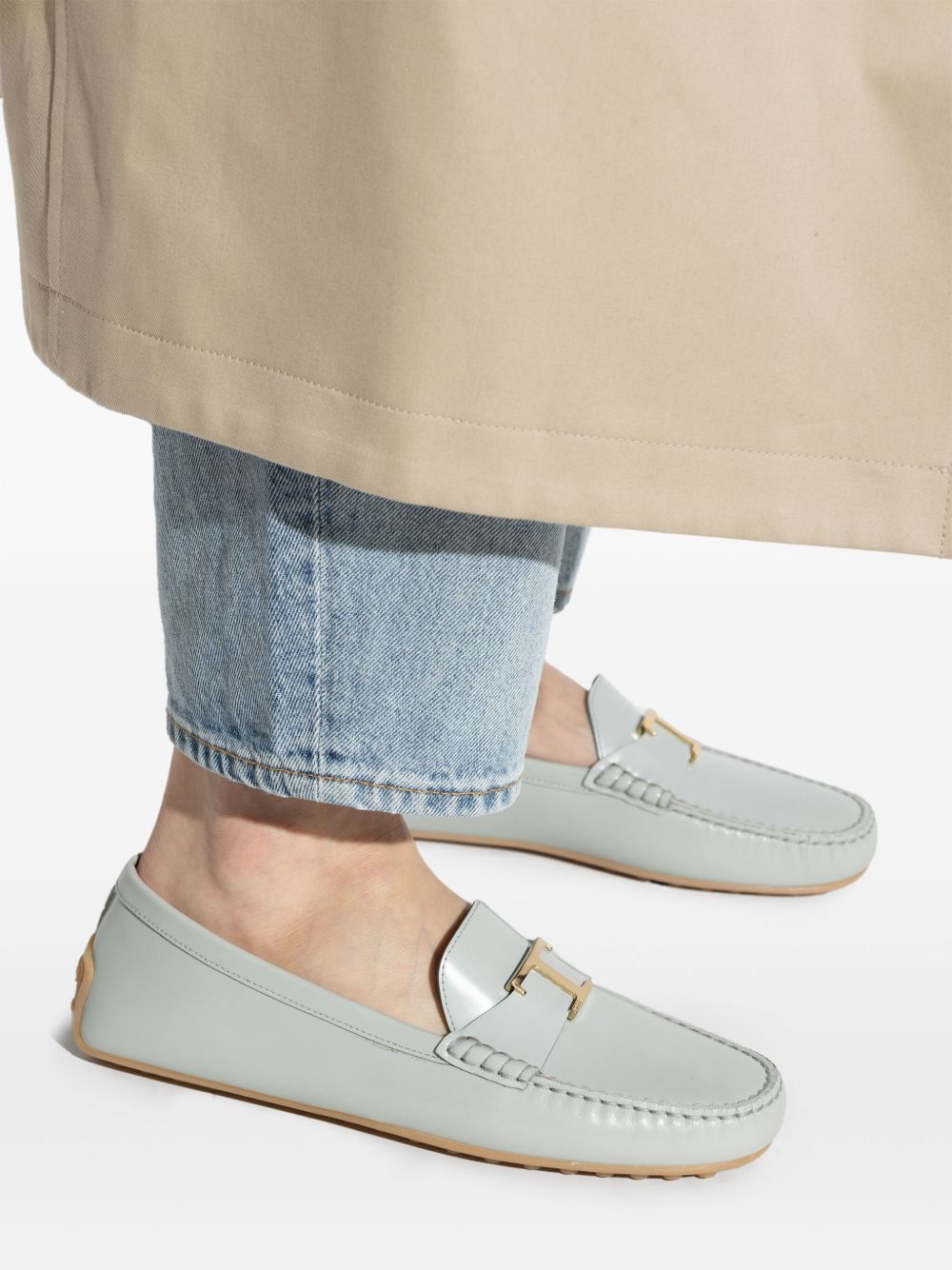 Tod’S Tod’s Gommino Leather Moccasin Women’s Shoes