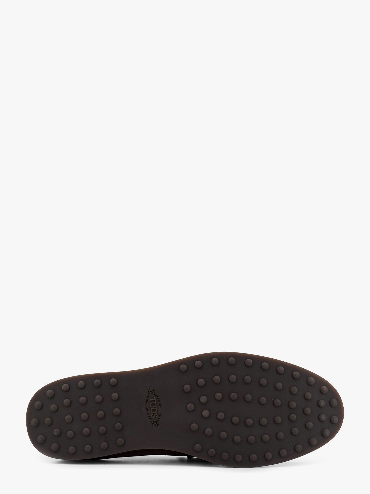TOD’S - Tod’s Suede Loafer With Engraved Logo - Men’s Shoes