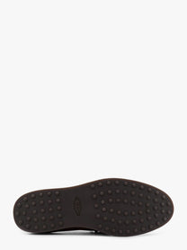 TOD’S - Tod’s Suede Loafer With Engraved Logo - Men’s Shoes