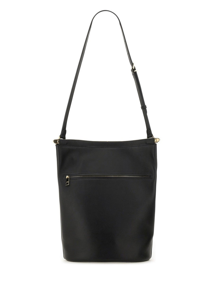 TOD’S - Tod’s Small Leather Bucket Bag - Woman-&gt;Bags-&gt;Shoulder bags