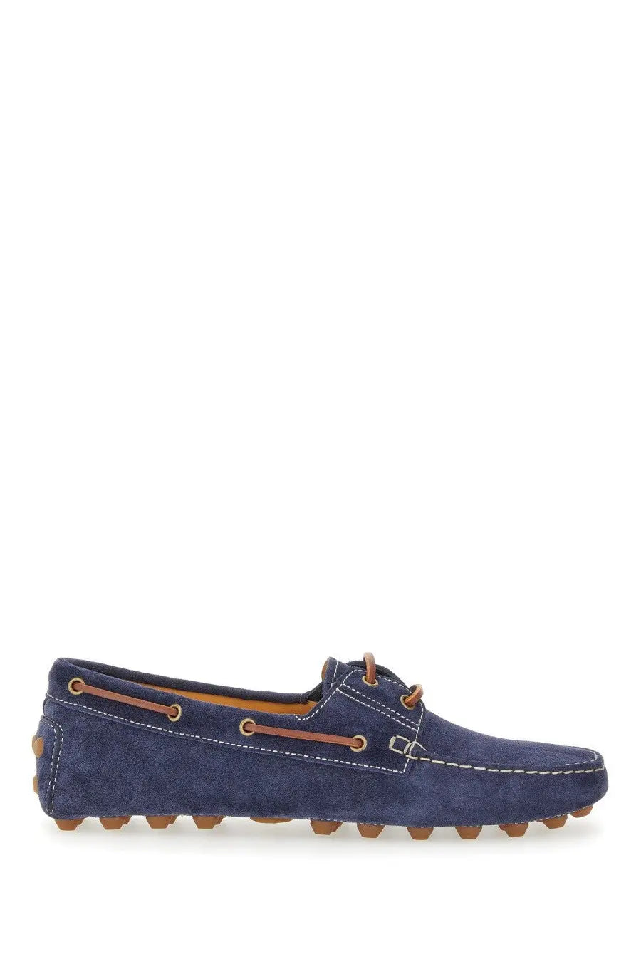 Tod's Men's Leather Loafer Blue