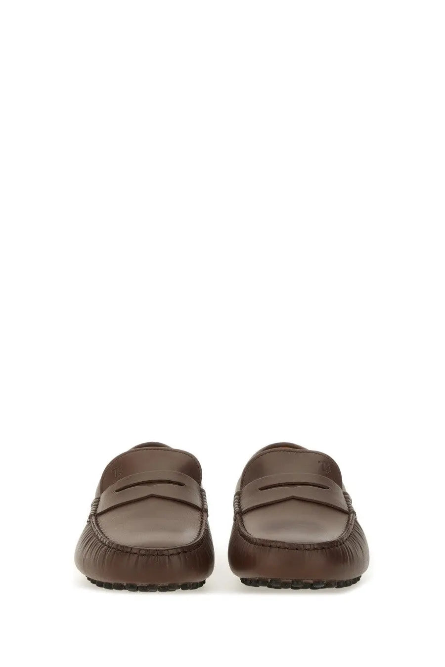 Tod's Men's Moccasin Gommino Bubble Brown, view 4