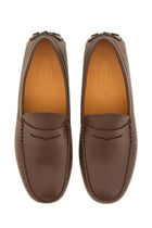 Tod's Men's Moccasin Gommino Bubble Brown, view 6