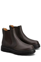 Tod's Men's Leather Ankle Boots Brown, view 2