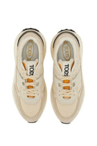 Tod's Women's Fabric and Suede Sneaker Beige, view 6