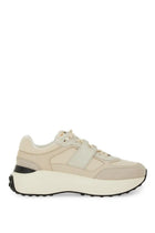 Tod's Women's Fabric and Suede Sneaker Beige