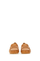 Tod's Women's Leather Gommino Loafer Beige, view 4