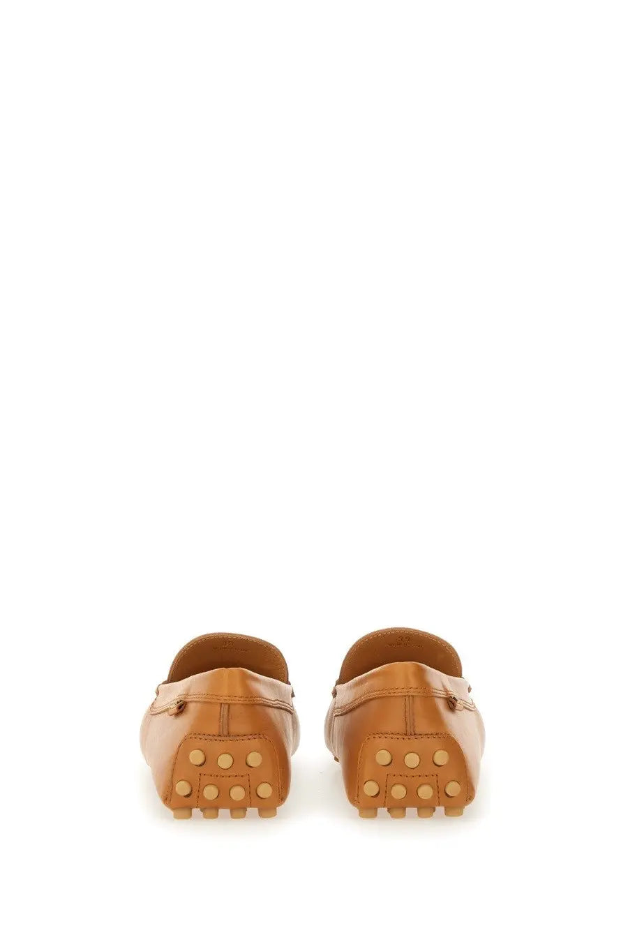 Tod's Women's Leather Gommino Loafer Beige, view 3