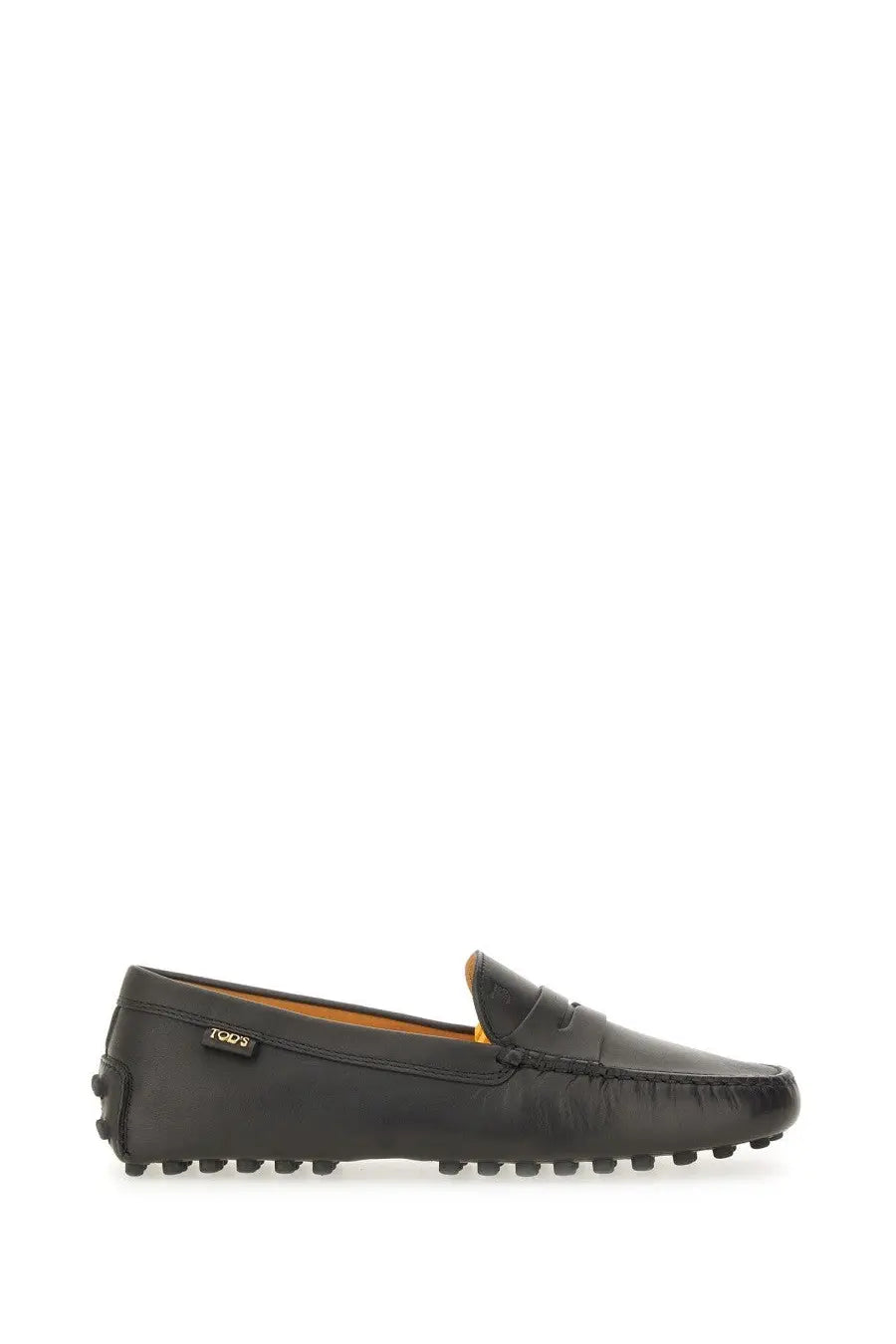 Tod's Women's Leather Gommino Loafer Black